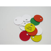 Load image into Gallery viewer, Colour Laminate Circular Tag 20mm

